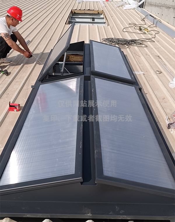 兰州王老吉生产车间华池排烟天窗