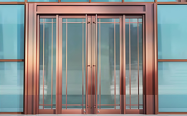 华池玻璃地弹门