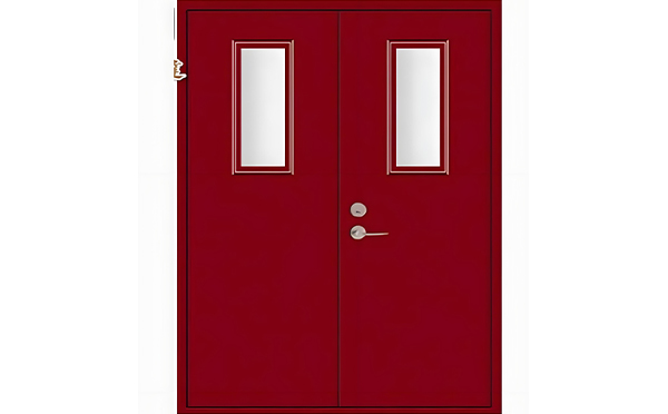 木质华池防火门 木质华池防火门