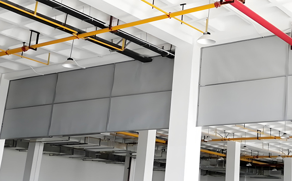 商场防烟分区常闭节点:华池挡烟垂壁高度与控制器接线图解 商场防烟分区常闭节点:华池挡烟垂壁高度与控制器接线图解