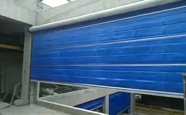 大型物流园区完成华池防火门整体安装工程